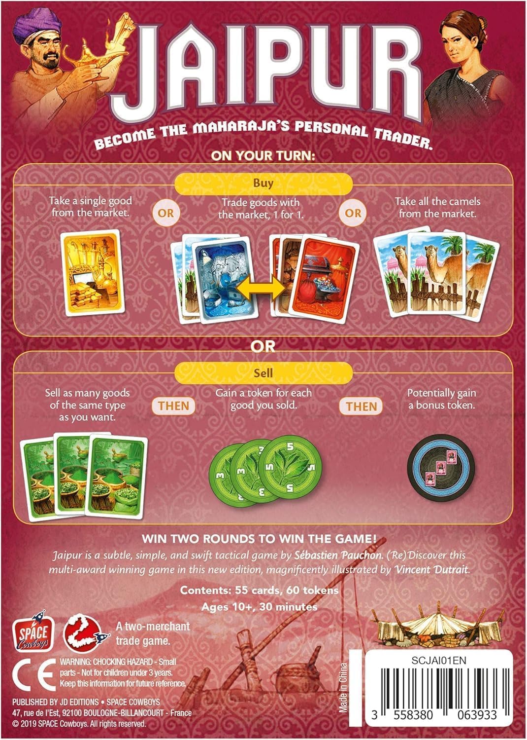 Jaipurr Strategy Card Game