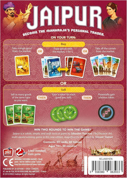 Jaipurr Strategy Card Game