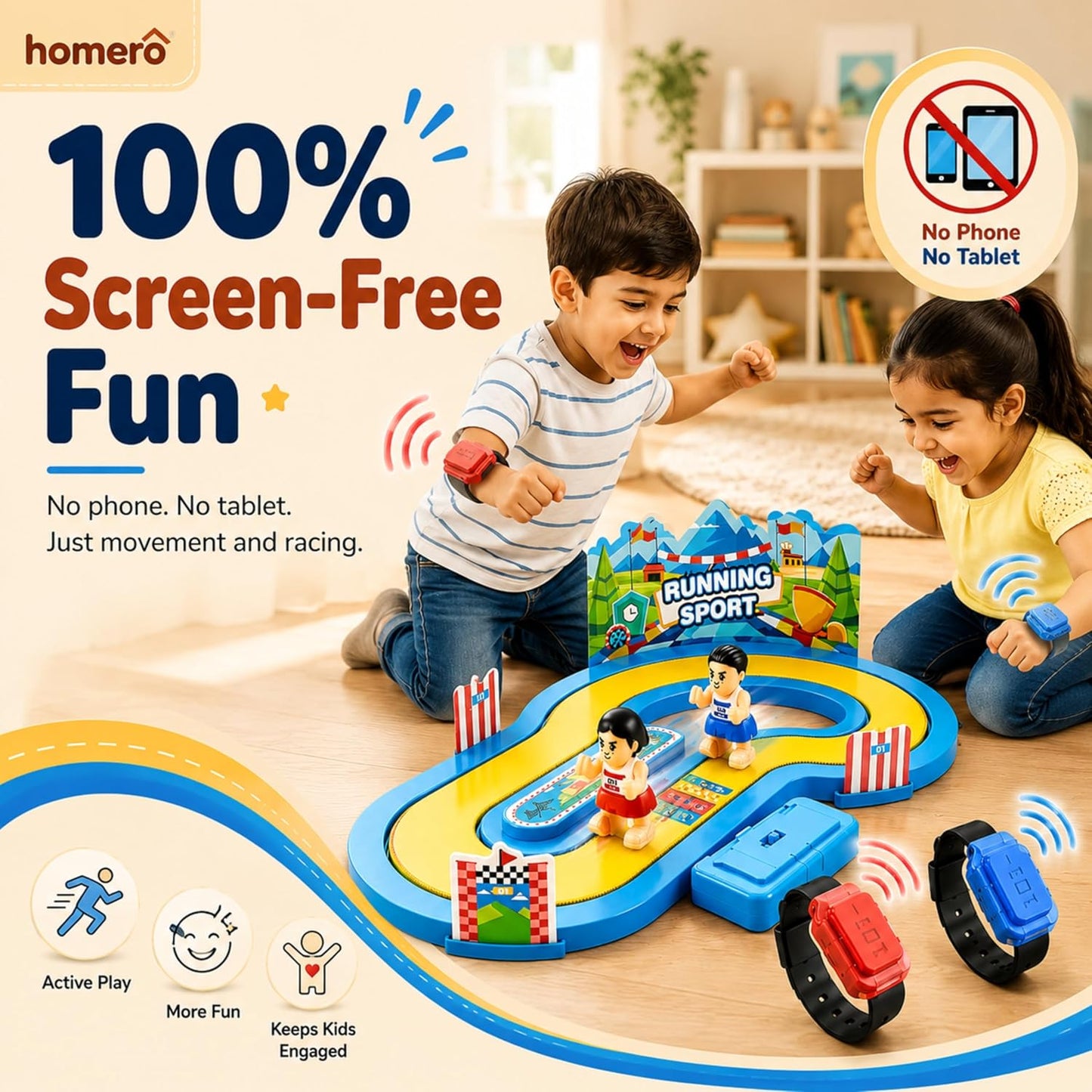 Wireless Motion Sensor Racing Game