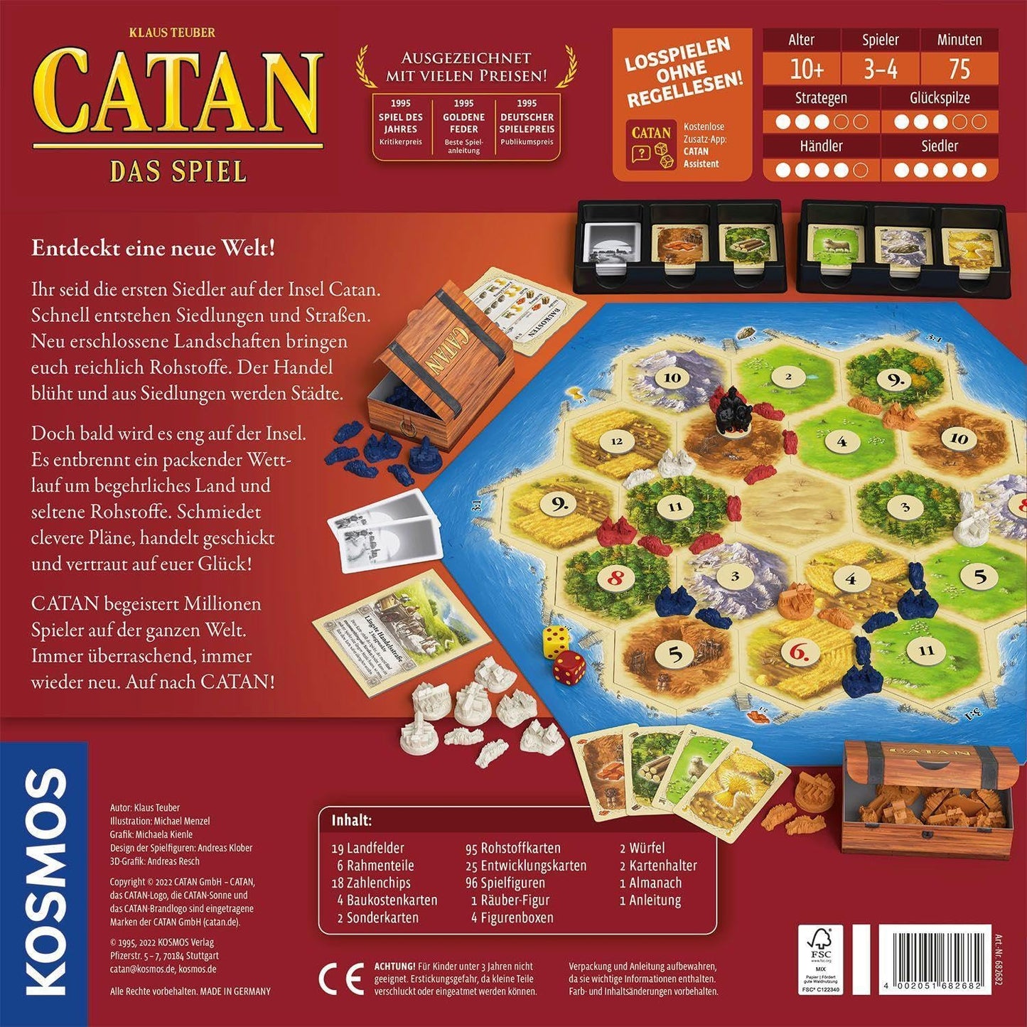 Catan: Cities & Knights Expansion