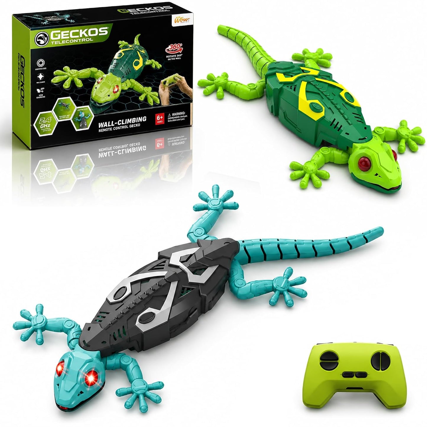 Geckos Telecontrol wall-climbing RC lizard