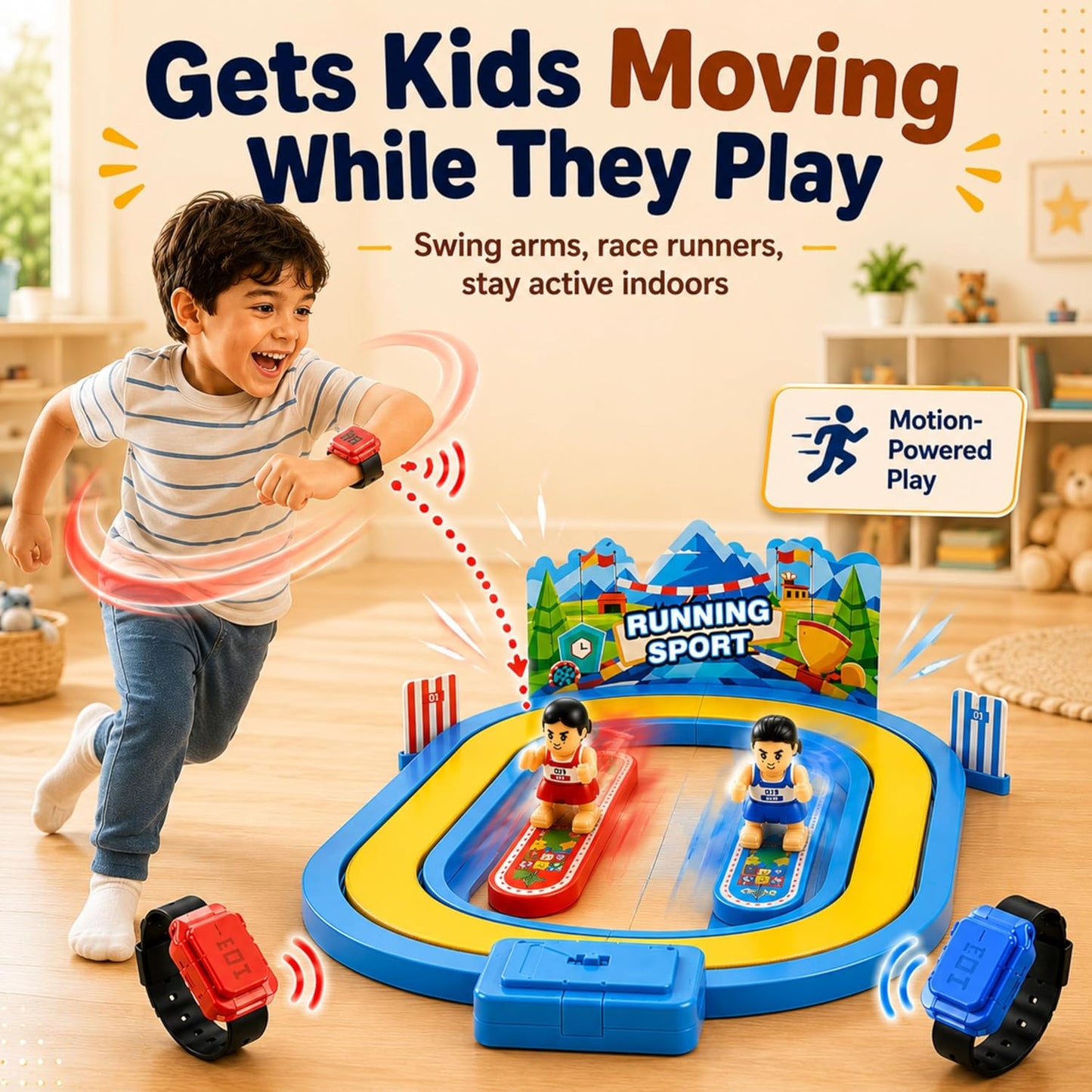 Wireless Motion Sensor Racing Game