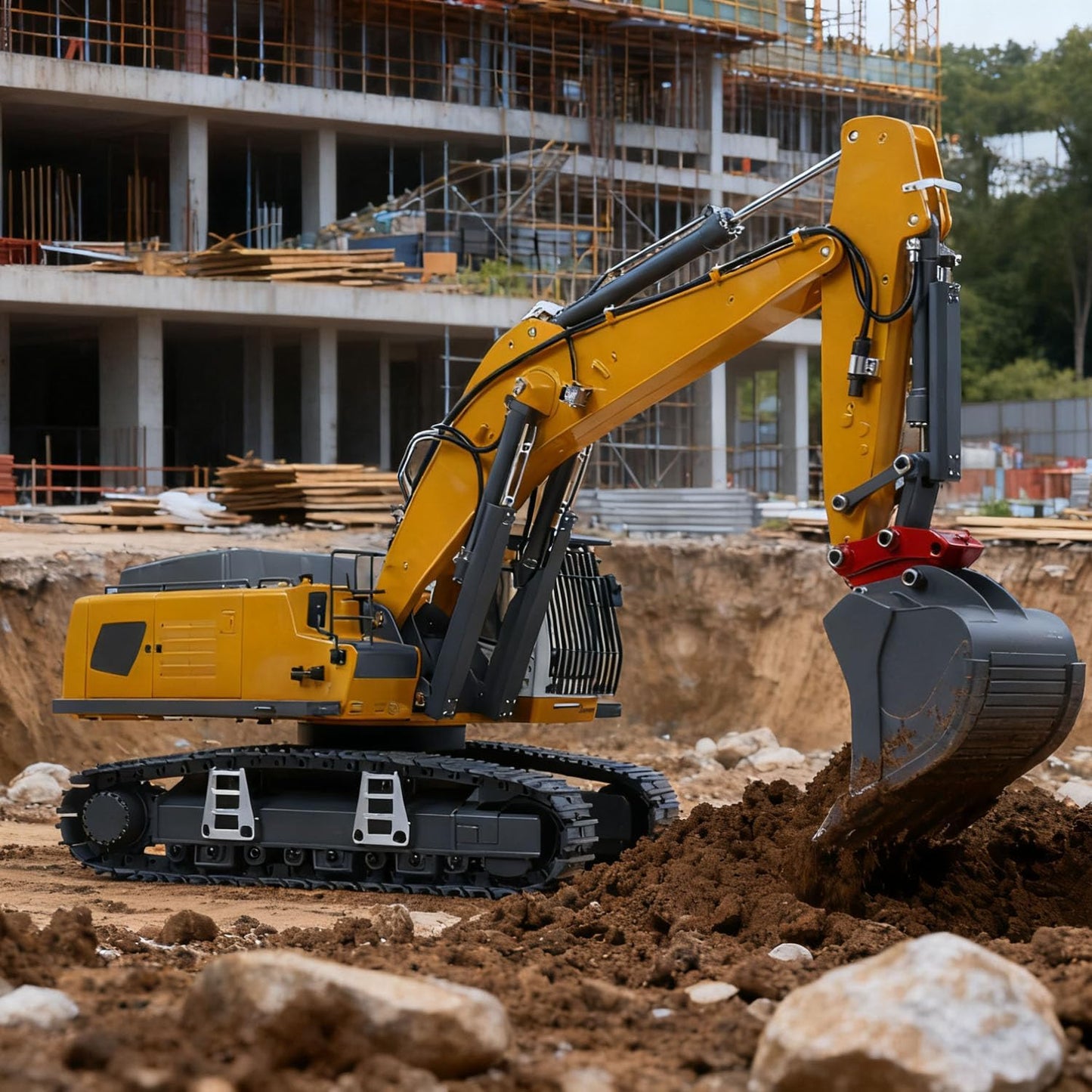 K962 100S Remote Control Hydraulic Excavator