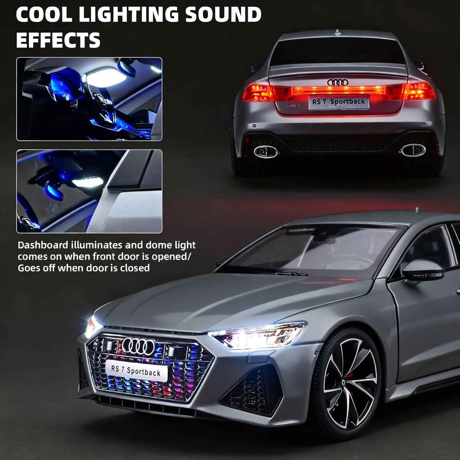 Audi RS7 RZAPE  Sportback 1:18 Diecast Scale model Car