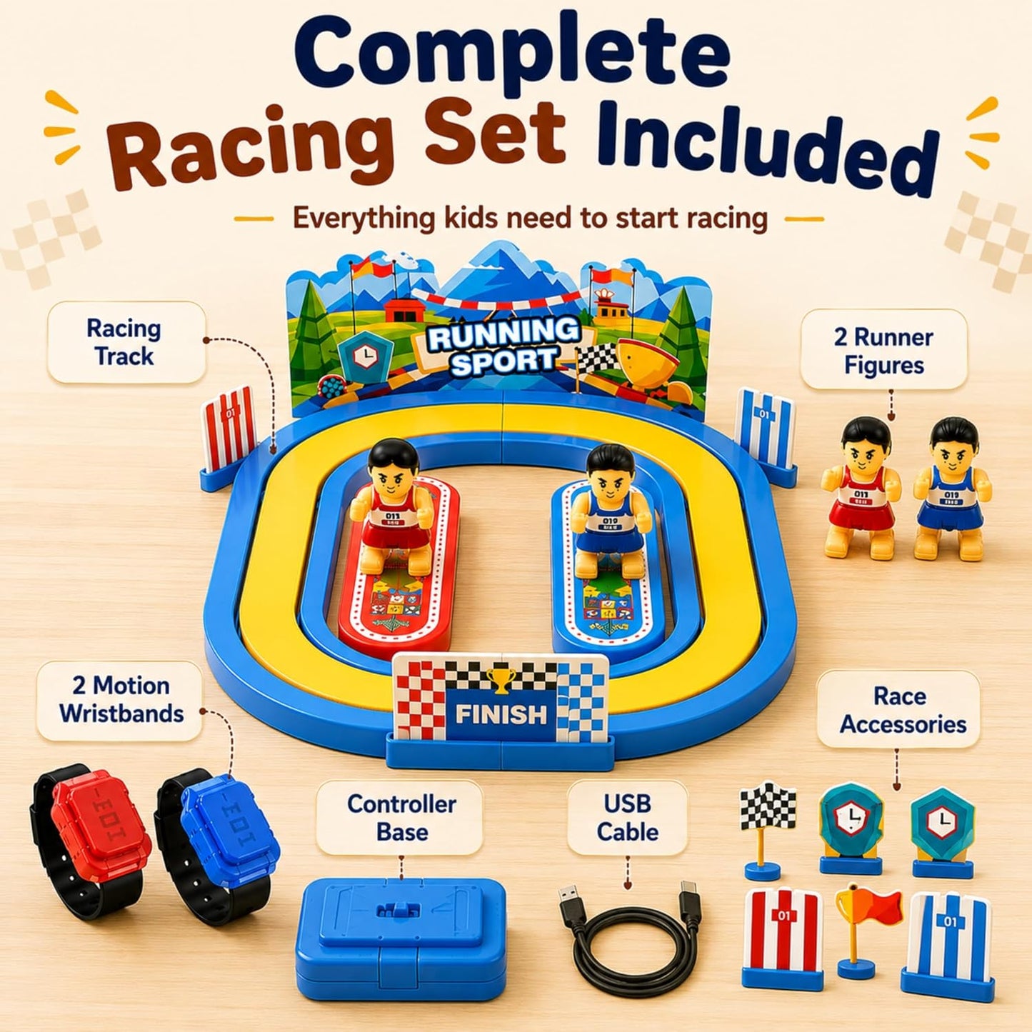 Wireless Motion Sensor Racing Game