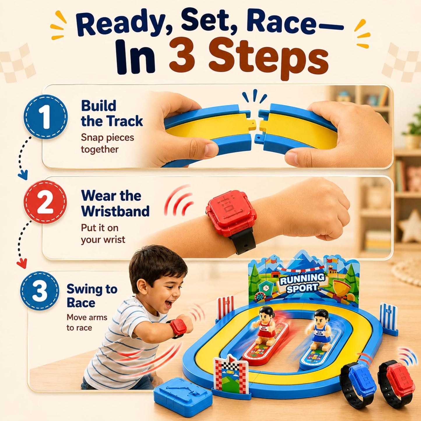 Wireless Motion Sensor Racing Game