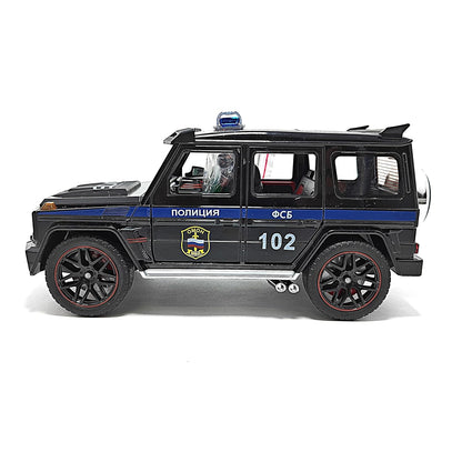 Mercedes-Benz G-Wagon Brabus police 1:24 diecast scale model car