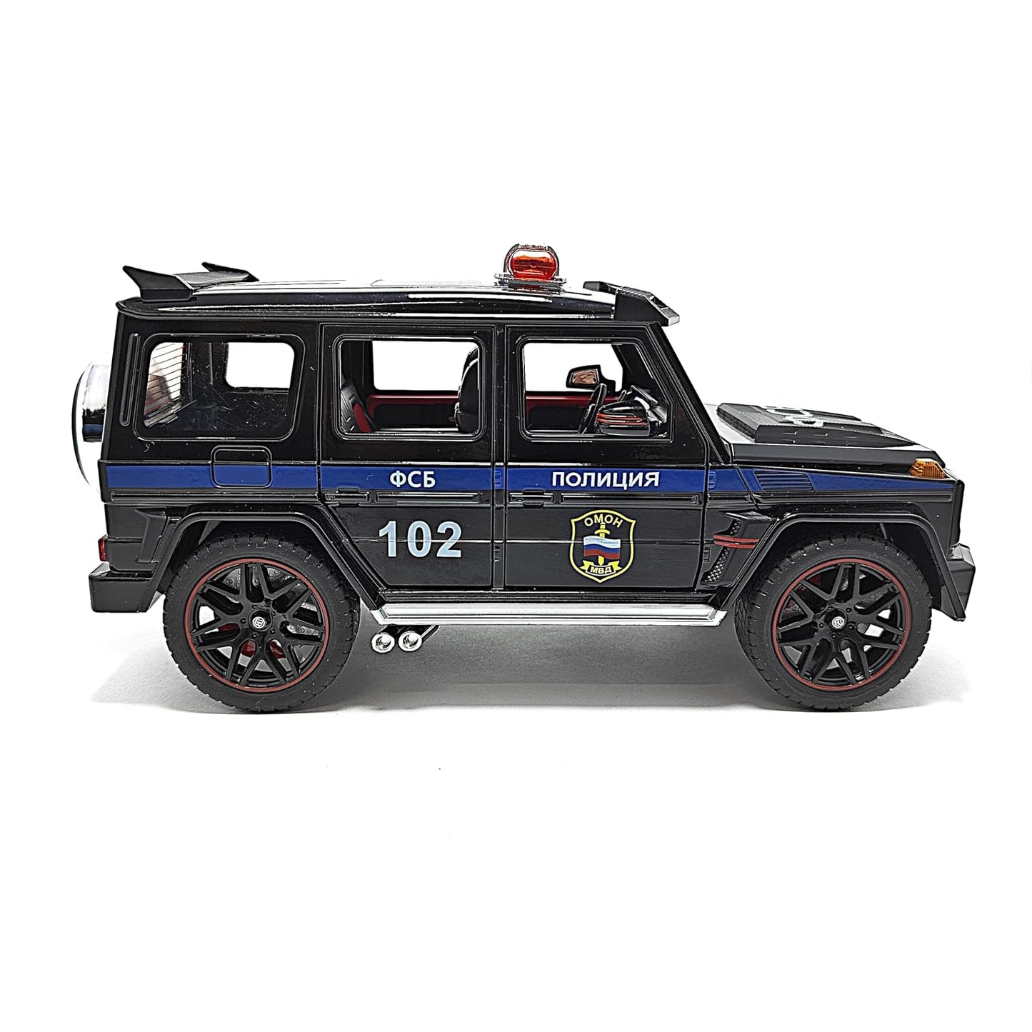 Mercedes-Benz G-Wagon Brabus police 1:24 diecast scale model car