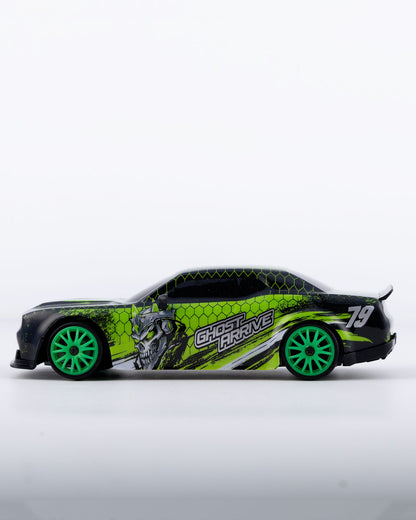 Ghost Arrive Green Edition with Drift Remote & Accessories Car 1:24 Scale
