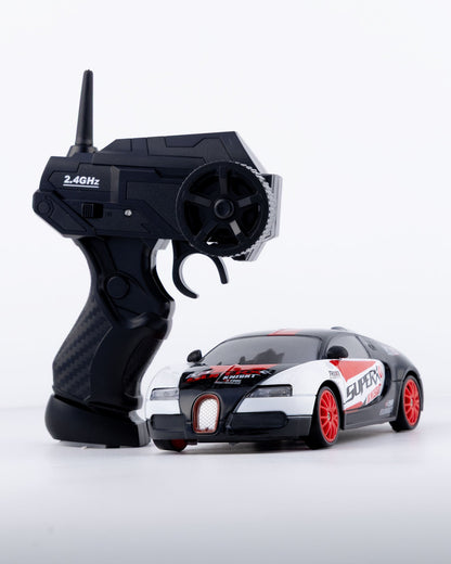 Bugatti Drift Style With Remote & Accessories Car 1:24 Scale