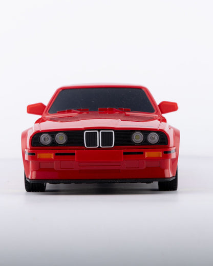 BMW Classic Red Drift With Remote & Accessories Car 1:18 Scale