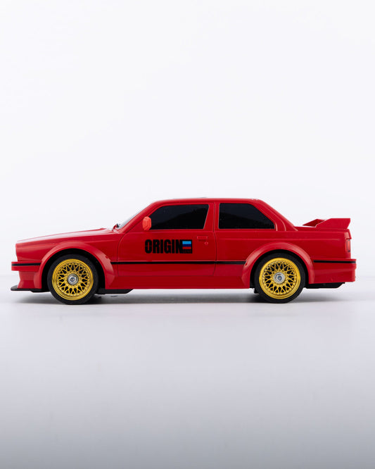 BMW Classic Red Drift With Remote & Accessories Car 1:18 Scale