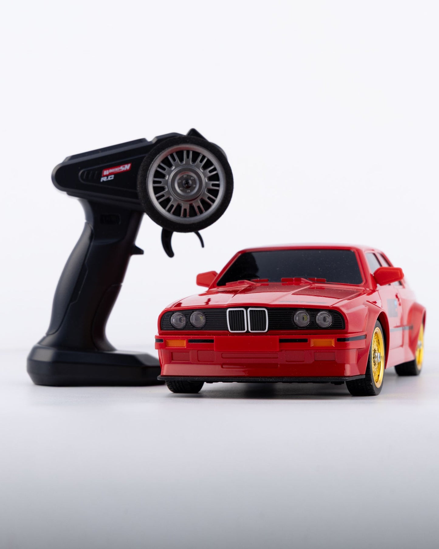 BMW Classic Red Drift With Remote & Accessories Car 1:18 Scale