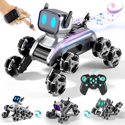 Stunt Robot Dog Toy with Remote Control