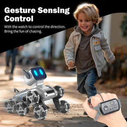 Stunt Robot Dog Toy with Remote Control