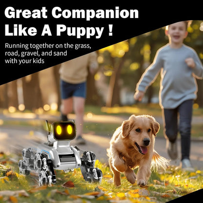 Stunt Robot Dog Toy with Remote Control