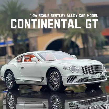 Bentley Continental Gt Scale Model Diecast Metalcar - All Size