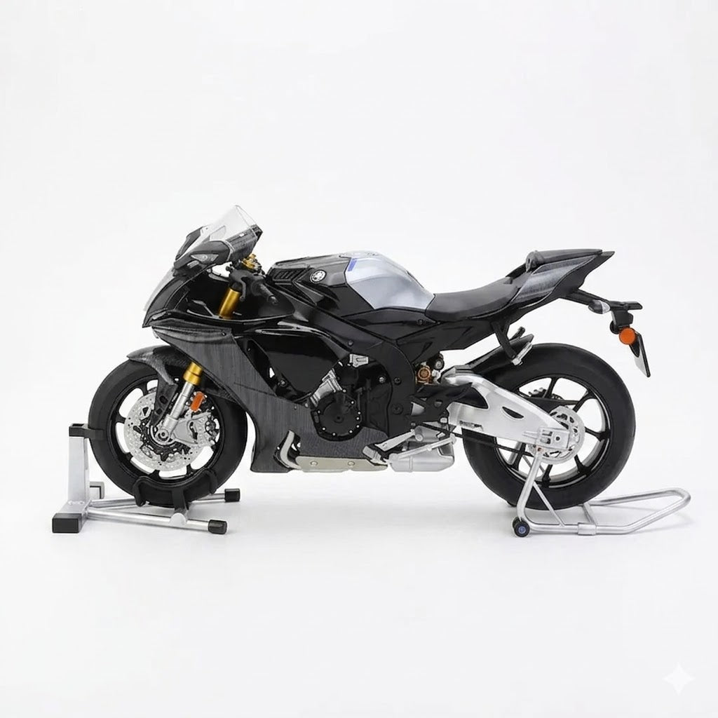 F3 YAMAHA R1M Smoke 1:6 Diecast Alloy Model Bike