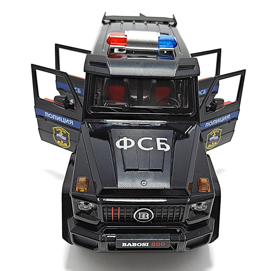 Mercedes-Benz G-Wagon Brabus police 1:18 diecast scale model car