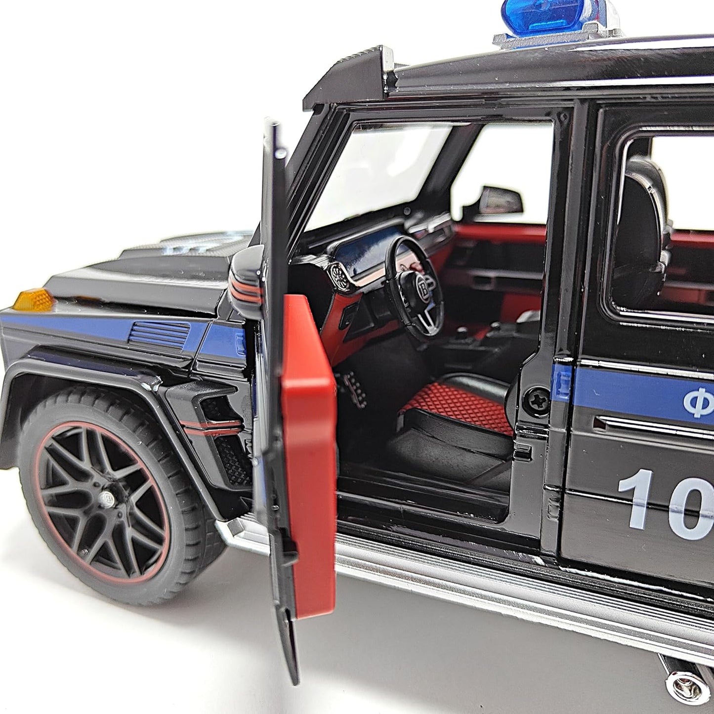 Mercedes-Benz G-Wagon Brabus police 1:24 diecast scale model car