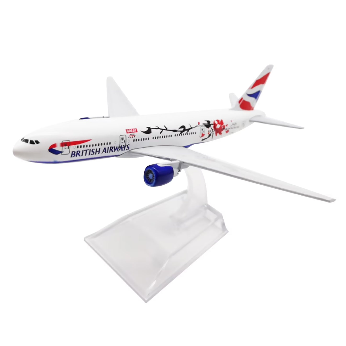 British Airways Airline B777 16CM 1:400 Diecast Scale Model