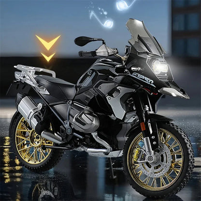 BMW R1250 GS Adventure 1:10 Diecast Alloy Model Bike