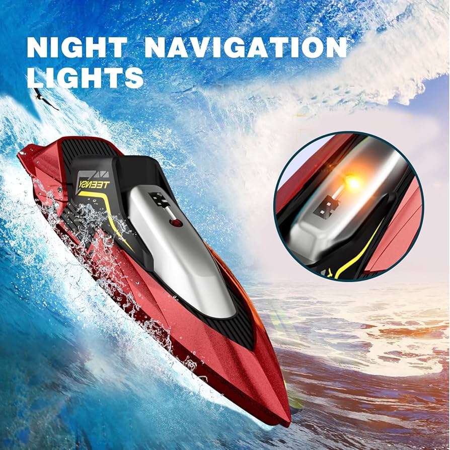 4DRC Teensy - 2.4G RC Speedboat | Long-distance