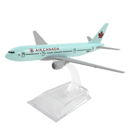 Air Canada Airline B777 16CM 1:400 Diecast Scale Model