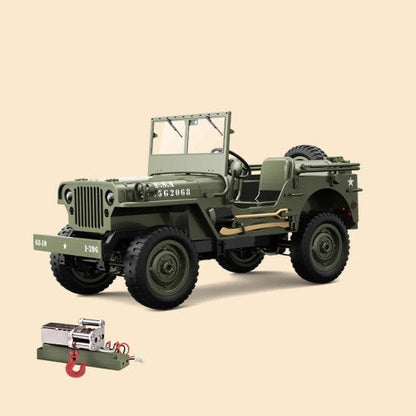 JJRC C8815 1/10 Scale Willys MB Military Jeep RC Truck