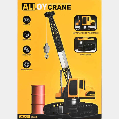 Alloy Crawler Crane RC 1:20 Construction Vehicle Toy