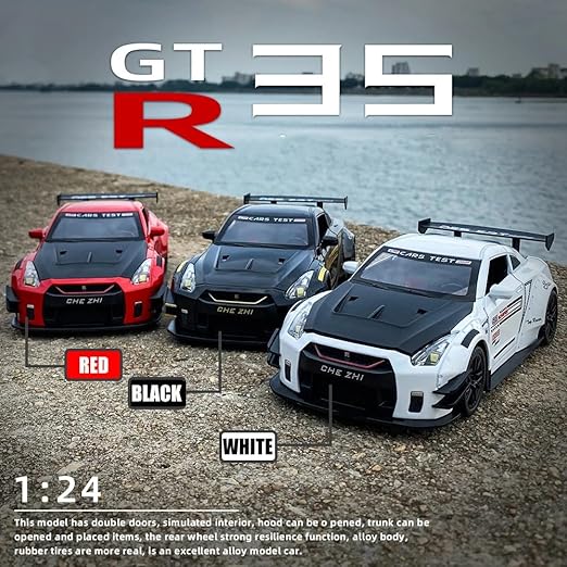 Nissan Gtr Super Sport Scale Model Diecast Metalcar - All Size