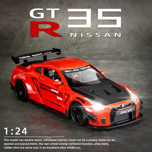 Nissan Gtr Super Sport Scale Model Diecast Metalcar - All Size