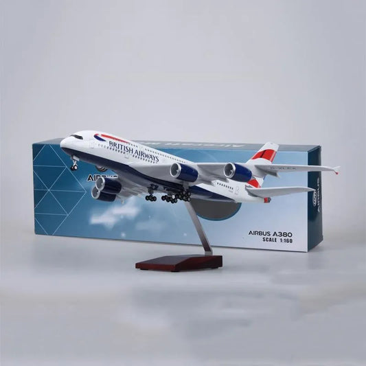 British Airways Airbus A380 47CM 1:160 Diecast Scale Model