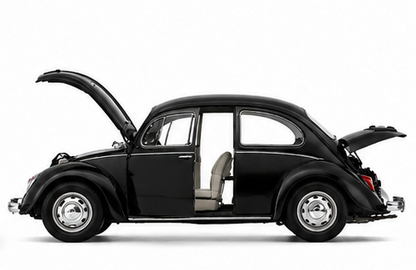Volkswagen Beetle (Vintage 1967) Diecast Scale Model Car