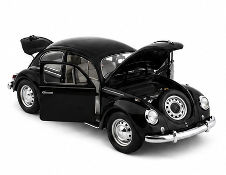 Volkswagen Beetle (Vintage 1967) Diecast Scale Model Car