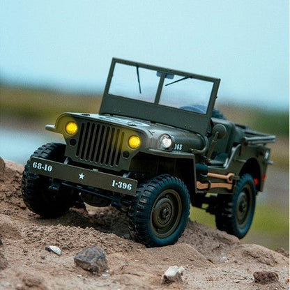 JJRC C8815 1/10 Scale Willys MB Military Jeep RC Truck