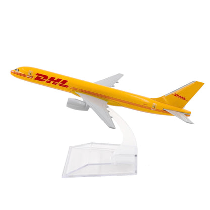 DHL Airline B757 16CM 1:400 Diecast Scale Model