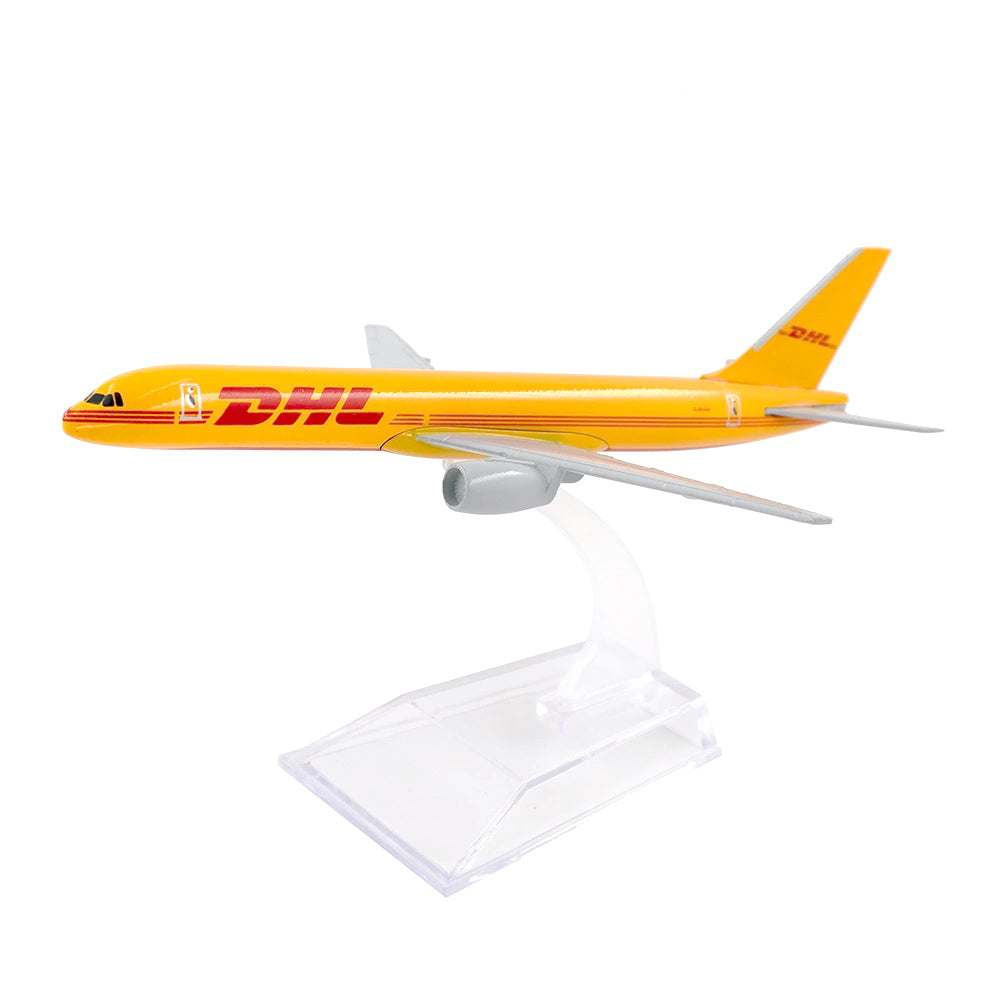 DHL Airline B757 16CM 1:400 Diecast Scale Model