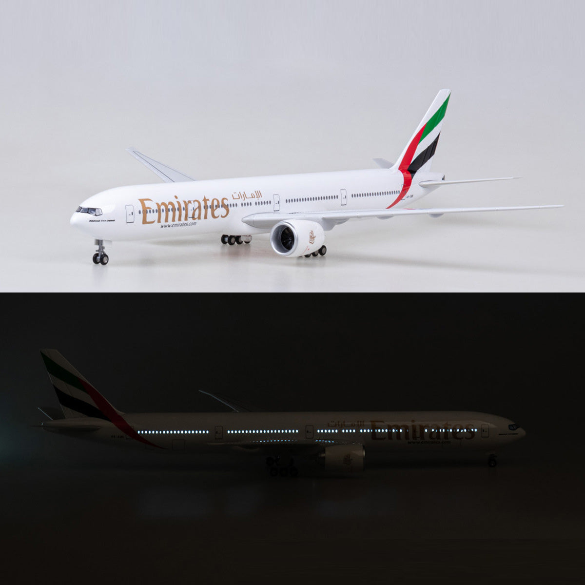 Emirates Airline  B777-300 1/160 Diecast Scale Airplane