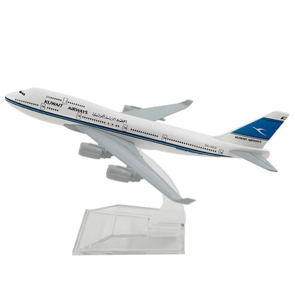 Kuwait Airways Airline B747 16CM 1:400 Diecast Scale Model