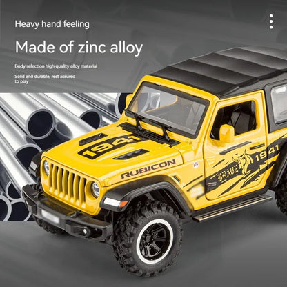 Wrangler Rubicon Thar Jeep Scale Model Diecast Metalcar - All Size