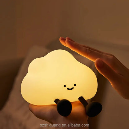 Cloud Shape Silicone Pat Lamp