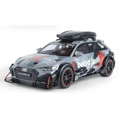Audi Rs6 Militery Scale Model Diecast Metalcar - All Size