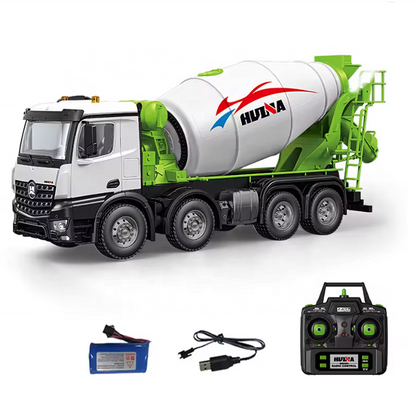 Huina 1537 PRO 1:14 Alloy RC Cement Mixer Truck
