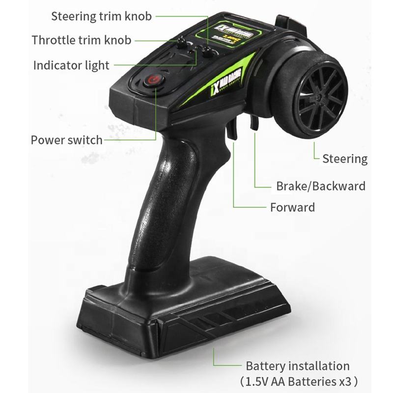 Electric Waterproof Truggy Remote Control Truck