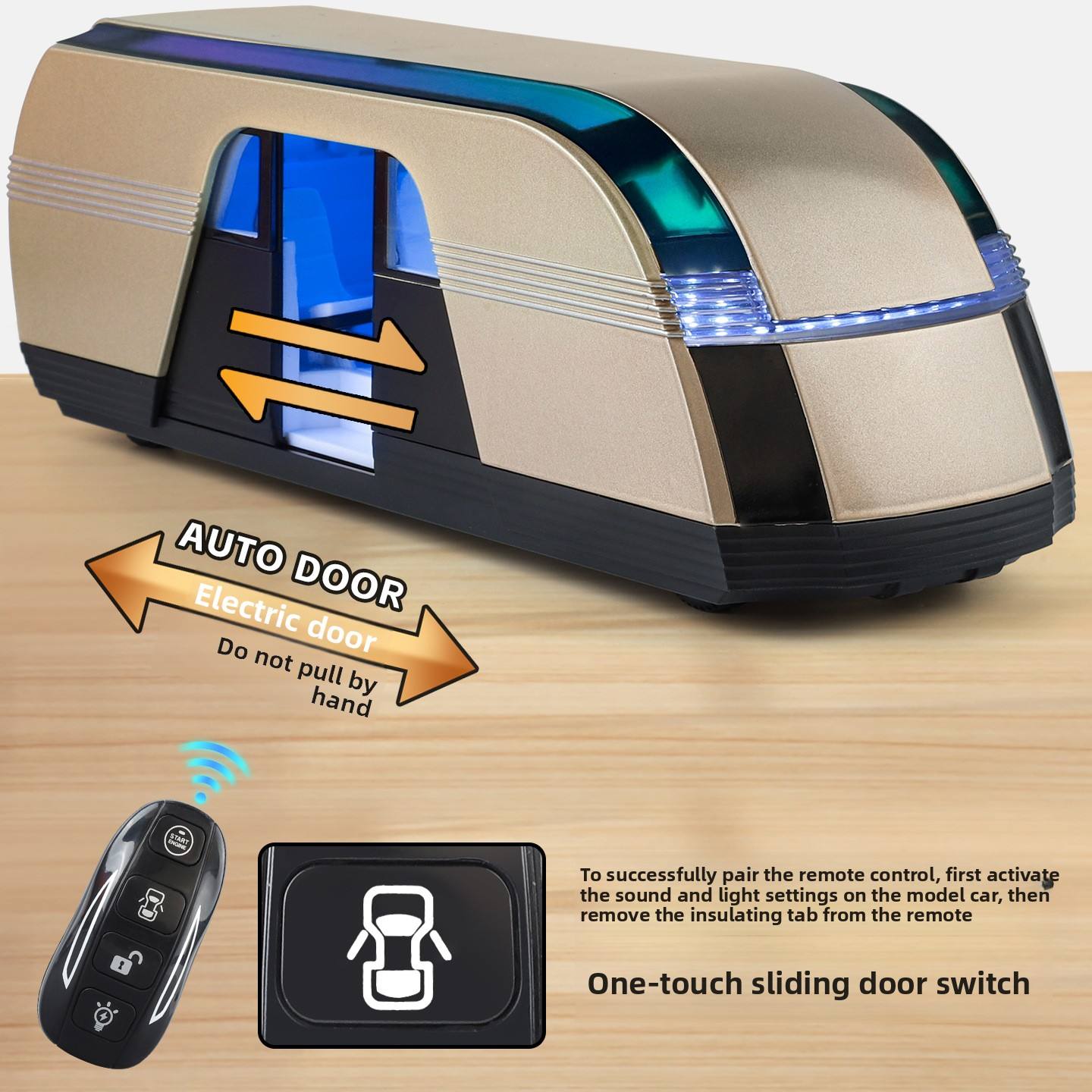 1:24 Robovan Alloy Model Bus with Remote Control Auto Door | Diecast Bus India