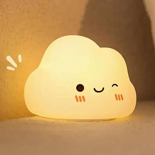 Cloud Shape Silicone Pat Lamp
