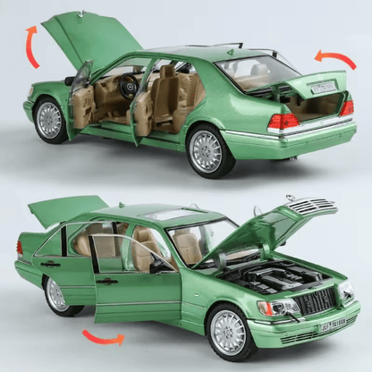 Mercedes-benz W140 320sel Scale Model Diecast Metalcar