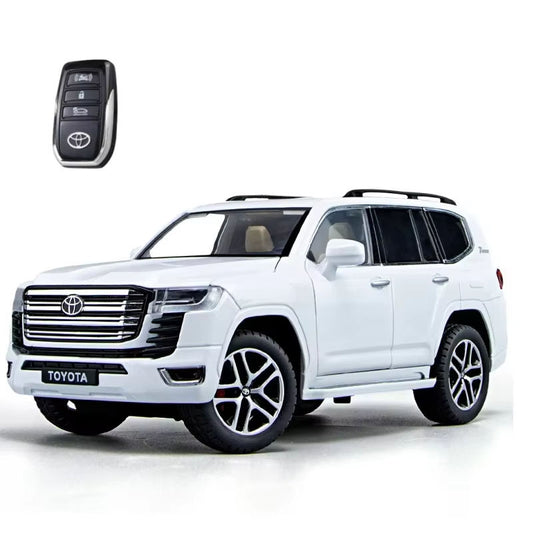 Land Cruiser LC300 1:24 with Key Remote Metal Diecast Car