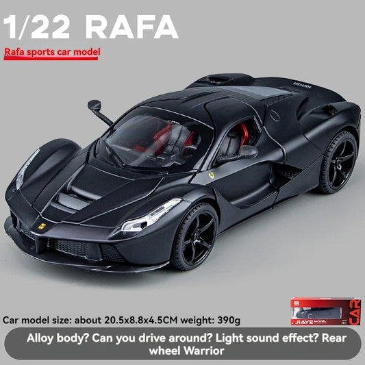 BIG SIZE 1:24 LAFERRARI  SPORT CAR DIECAST SCALE MODEL METAL Car